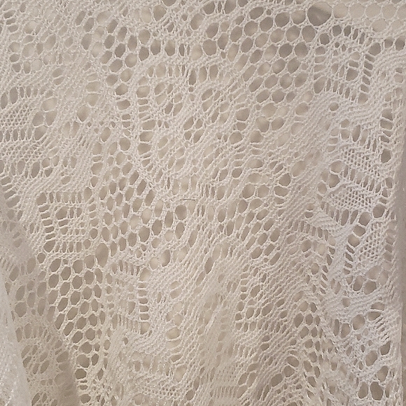 Lace Kimono wrap scarf - Picture 2 of 5